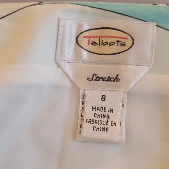 Talbots,Colorful Women's Skirt, stretchy. - Picture 3 of 3